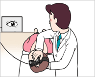 健側の左45°まで回旋